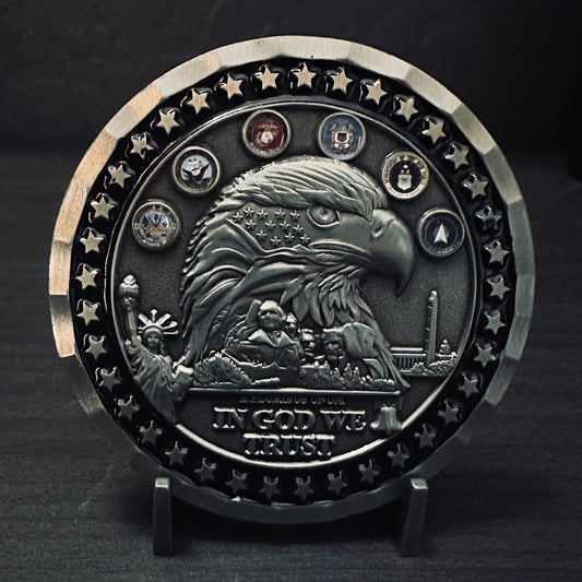 USA 250th Year Celebratory Challenge Coin - 2.5 inch