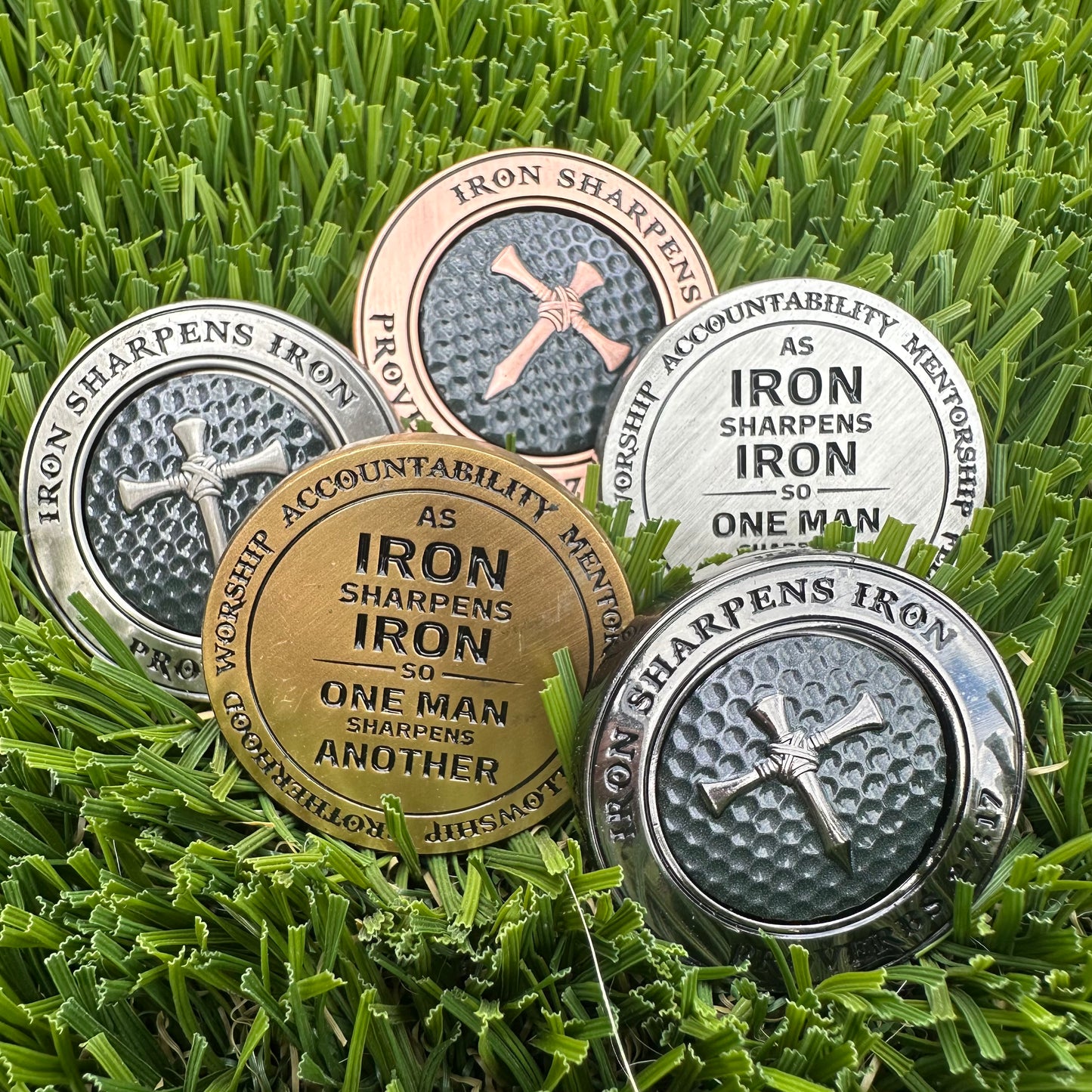 Iron Sharpens Iron Magnetic Ball Marker