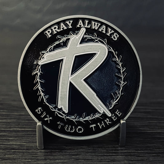 Romans 6:23 Challenge Coin 2.0 inch
