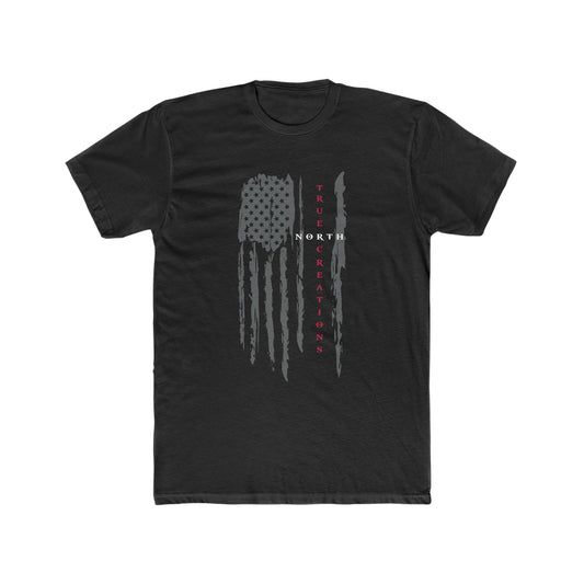 Distressed Flag Cotton Tee