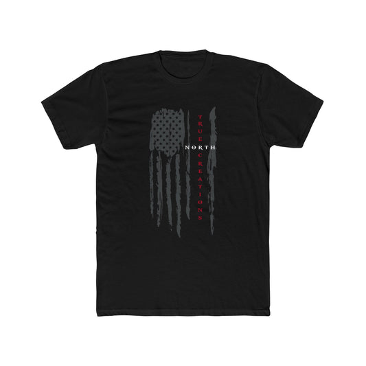 Distressed Flag Cotton Tee