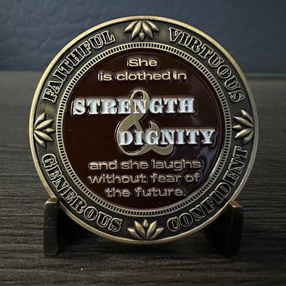 Proverbs 31 Challenge Coin