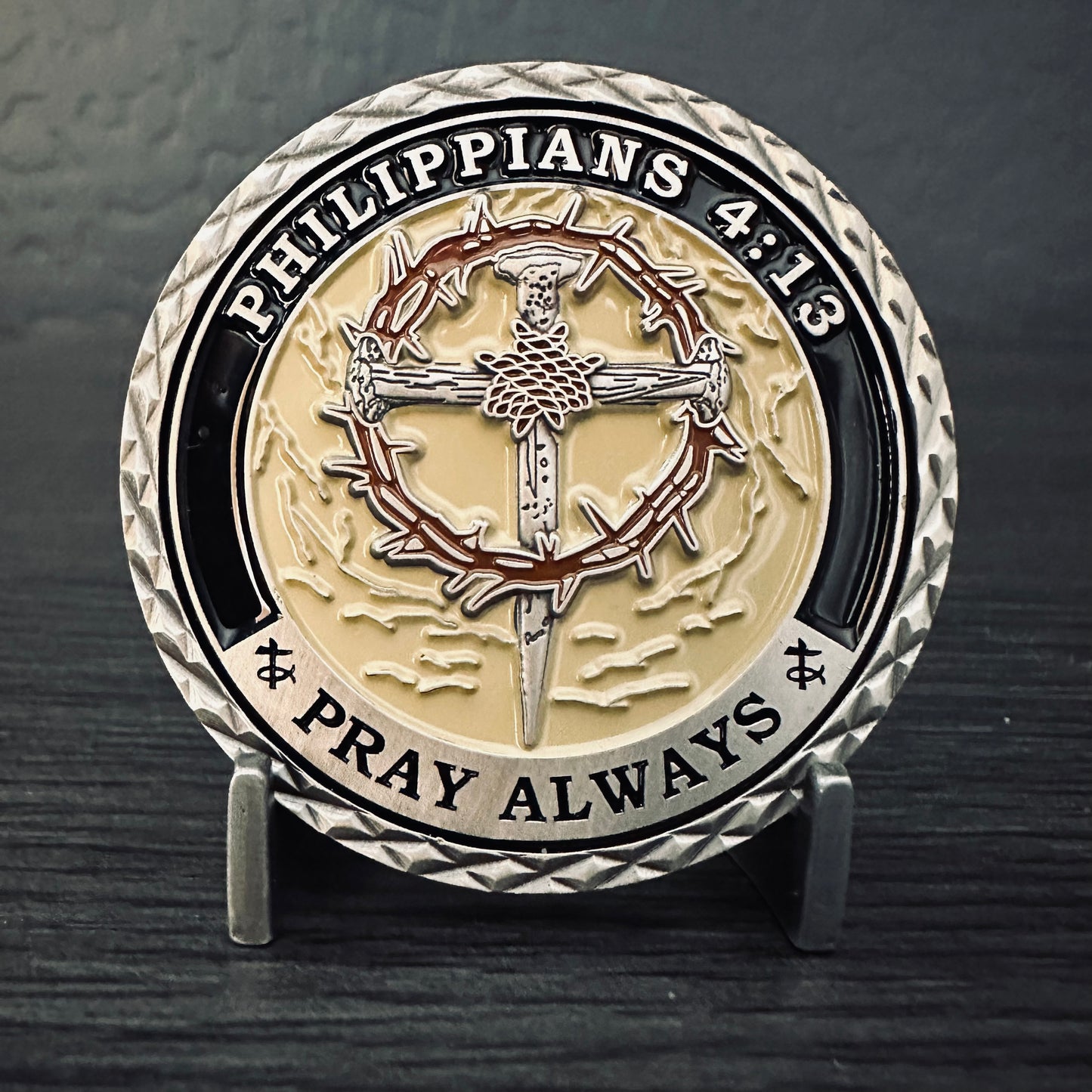 Philippians 4:13 Challenge Coin