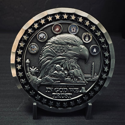 USA 250th Year Celebratory Challenge Coin - 2.5 inch