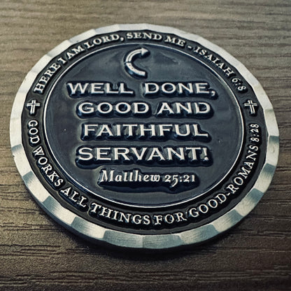 Charlie Kirk Commemorative Coin - Antique Silver 2.25 inch