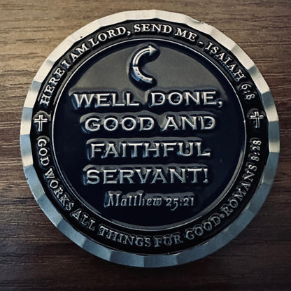 Charlie Kirk Commemorative Coin - Antique Silver 2.25 inch