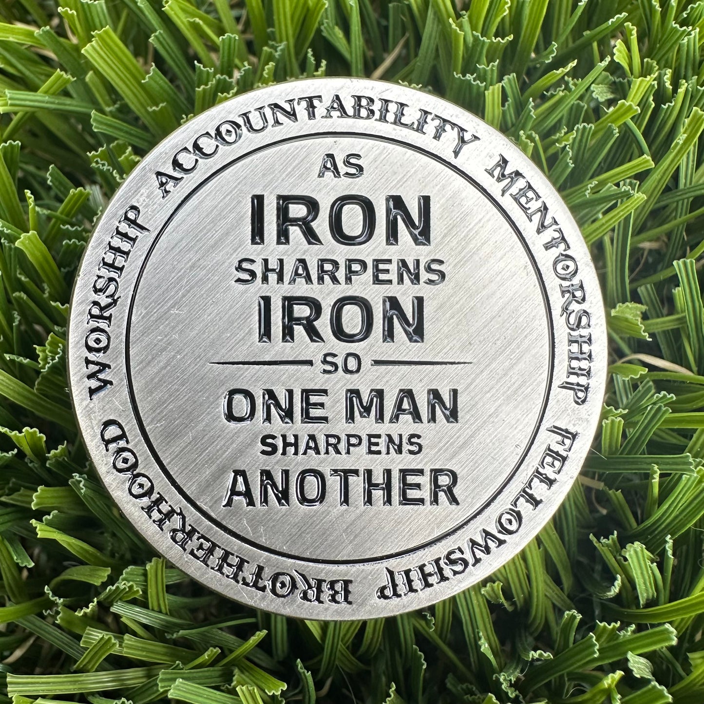 Iron Sharpens Iron Magnetic Ball Marker