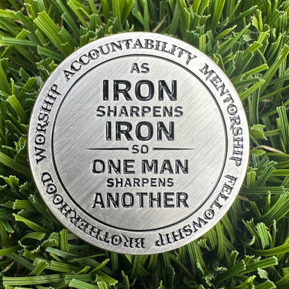 Iron Sharpens Iron Magnetic Ball Marker