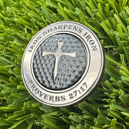 Iron Sharpens Iron Magnetic Ball Marker