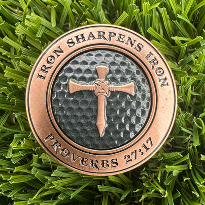Iron Sharpens Iron Magnetic Ball Marker