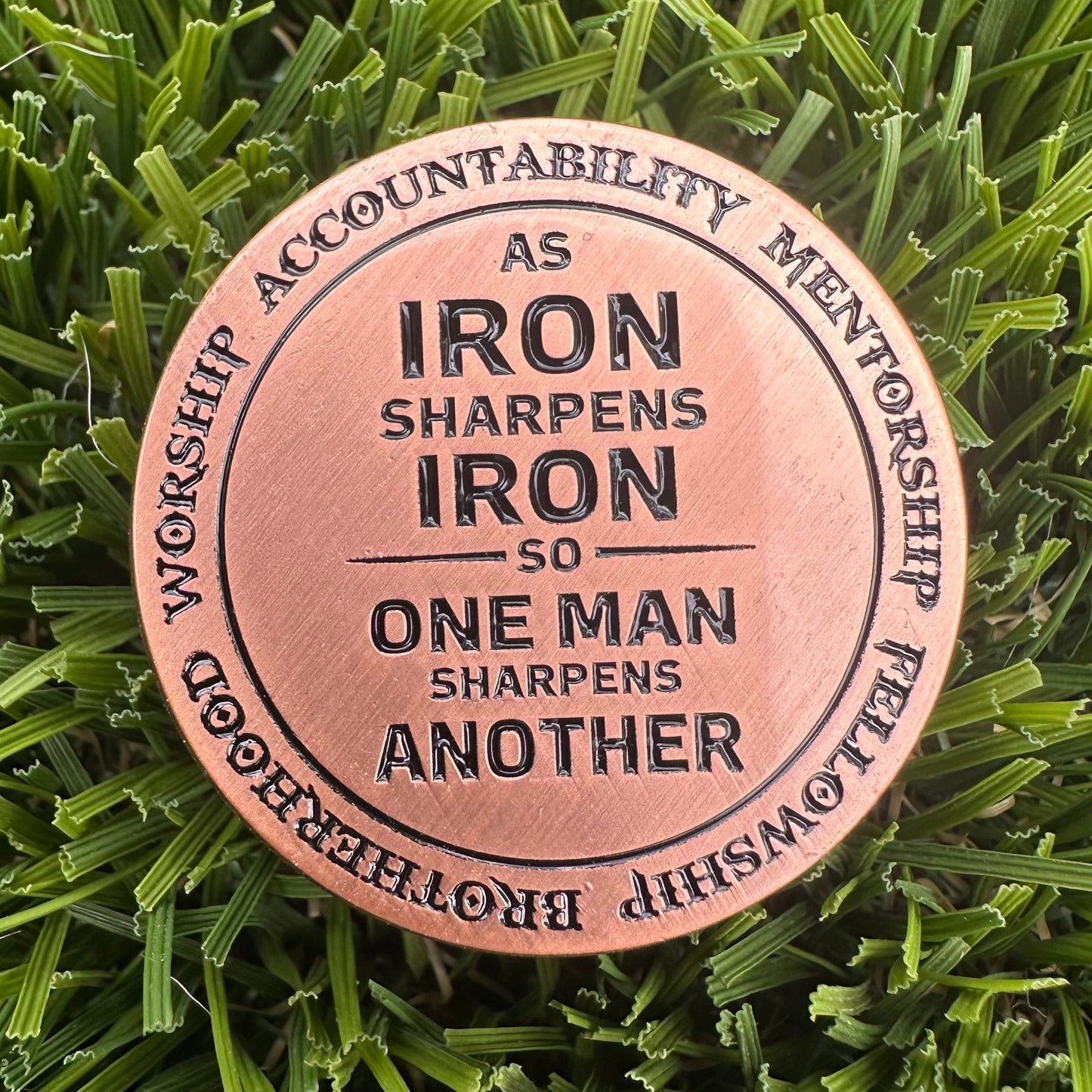 Iron Sharpens Iron Magnetic Ball Marker