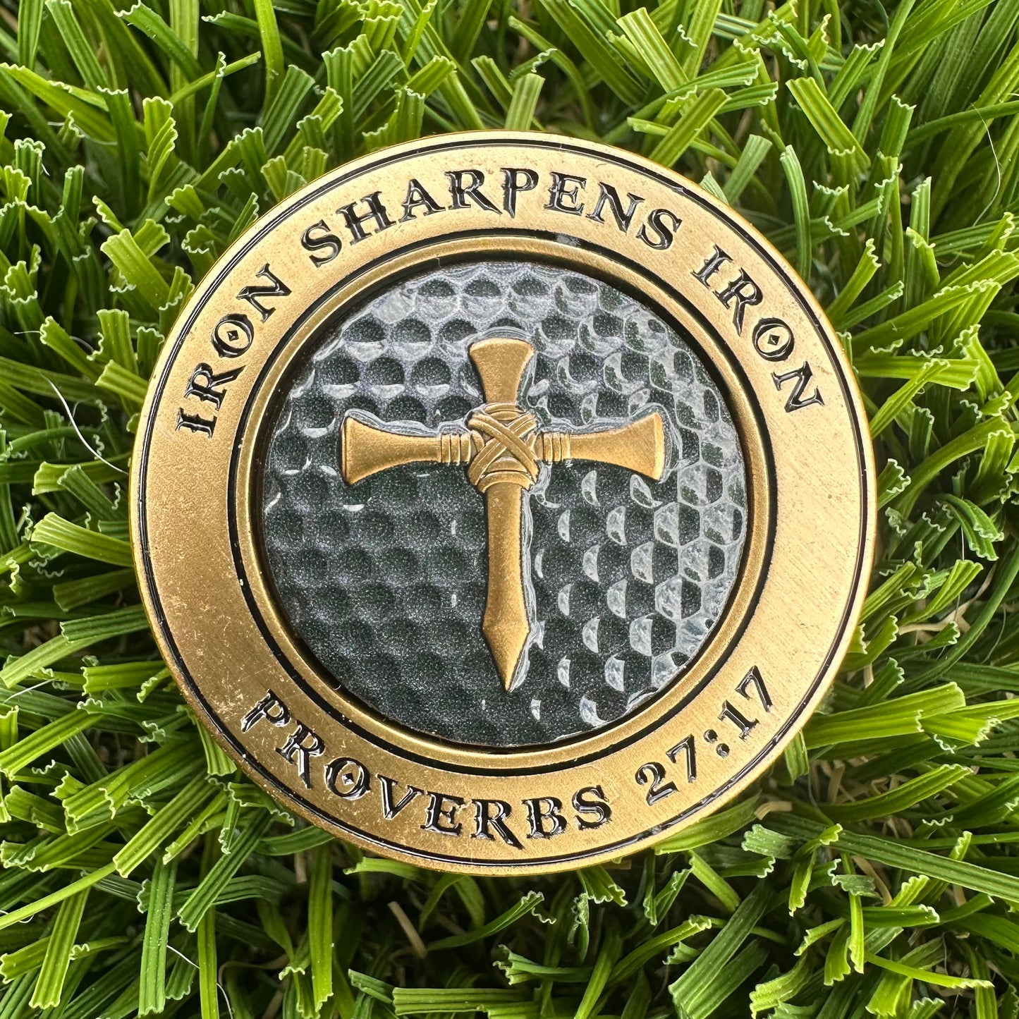 Iron Sharpens Iron Magnetic Ball Marker