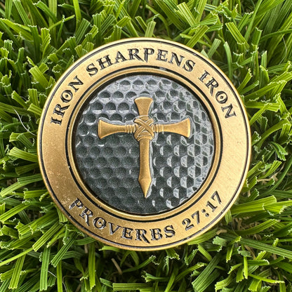 Iron Sharpens Iron Magnetic Ball Marker