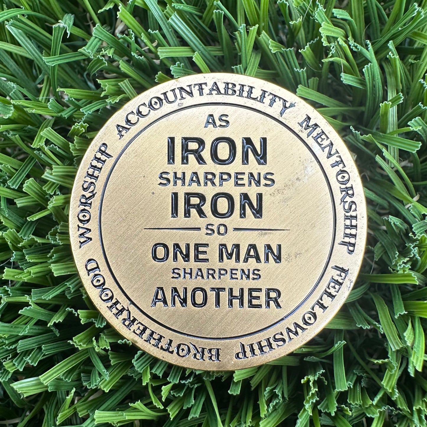 Iron Sharpens Iron Magnetic Ball Marker