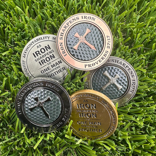 Iron Sharpens Iron Magnetic Ball Marker