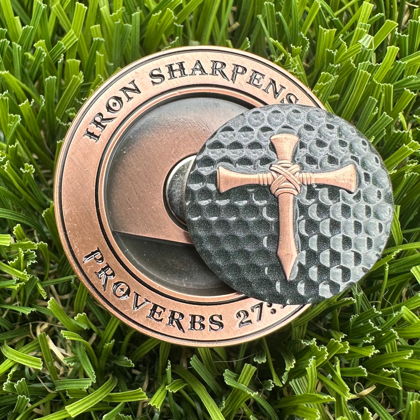 Iron Sharpens Iron Magnetic Ball Marker