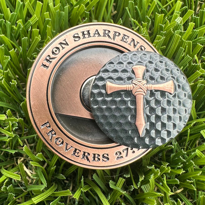 Iron Sharpens Iron Magnetic Ball Marker