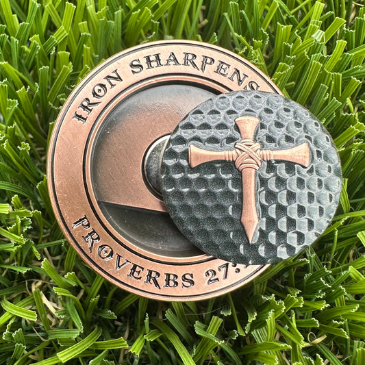 Iron Sharpens Iron Magnetic Ball Marker