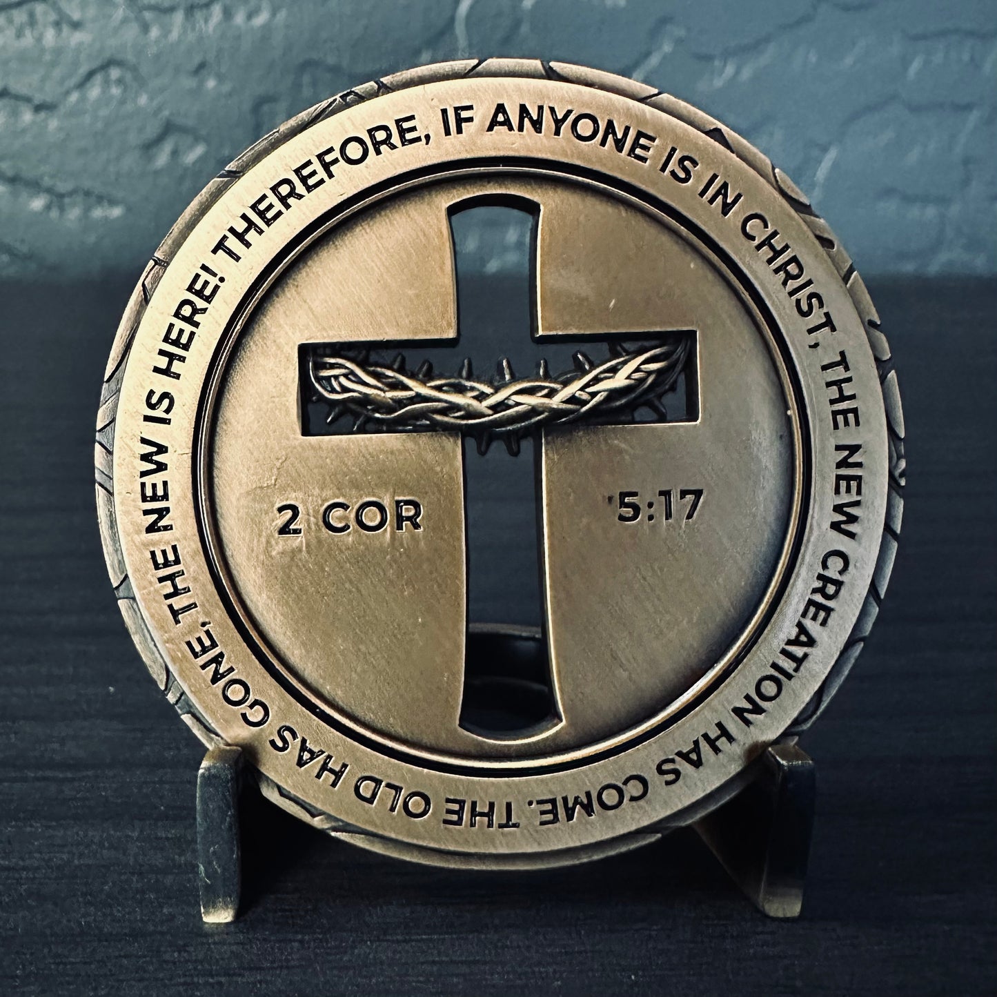 Baptism Challenge Coin 2.25 inch