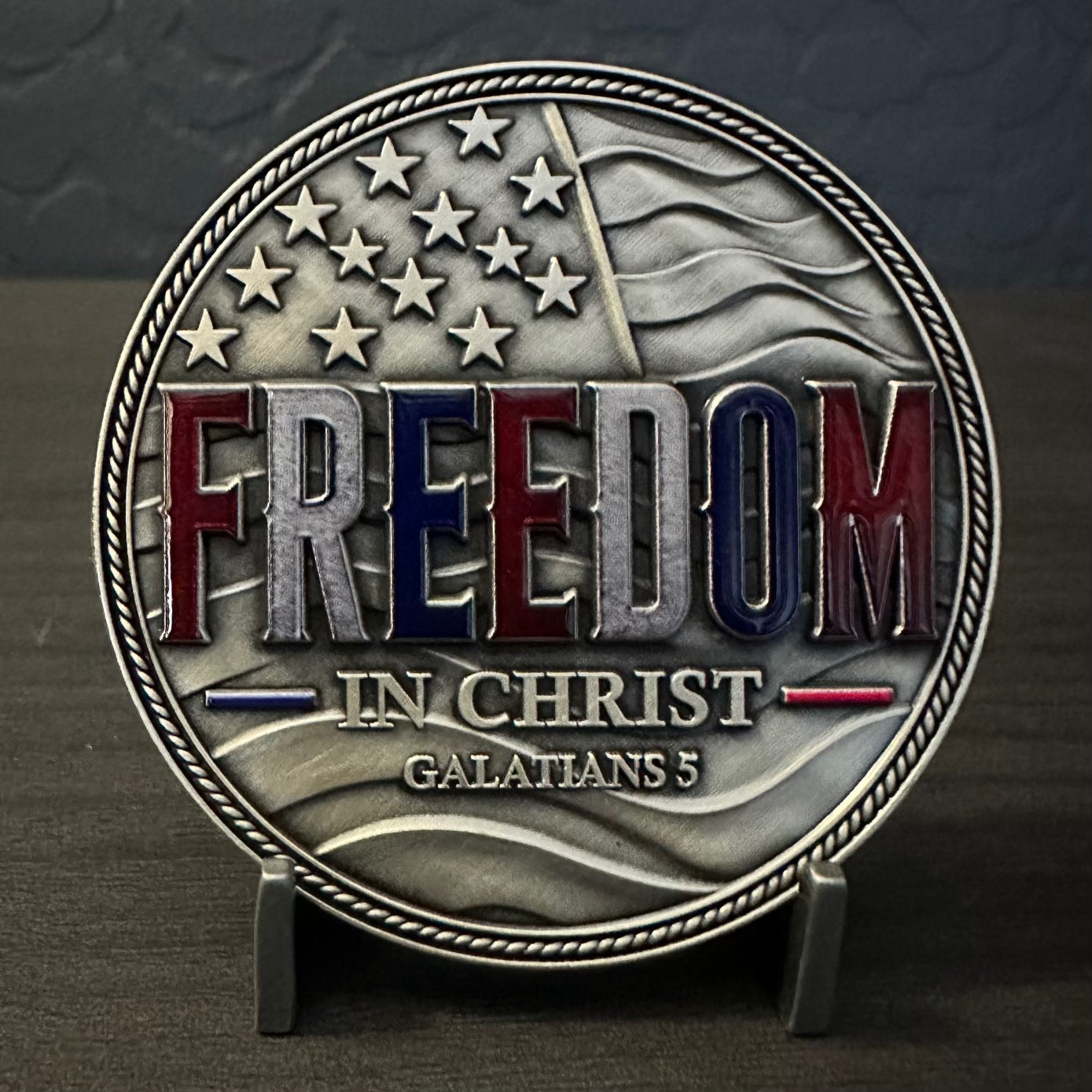 Galatians 5 Challenge Coin