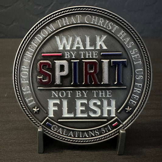 Galatians 5 Challenge Coin